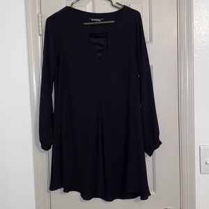 Express black dress